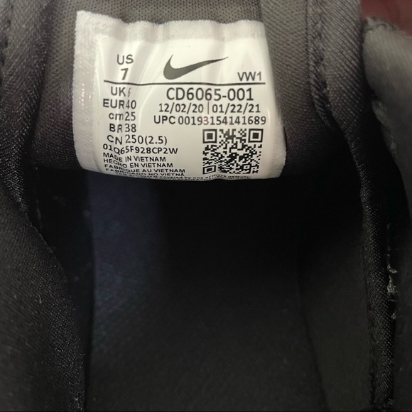 NWOT Nike Roshe G 2021 Golf Shoes Black White Mens CD6065-001 - Picture 5 of 6